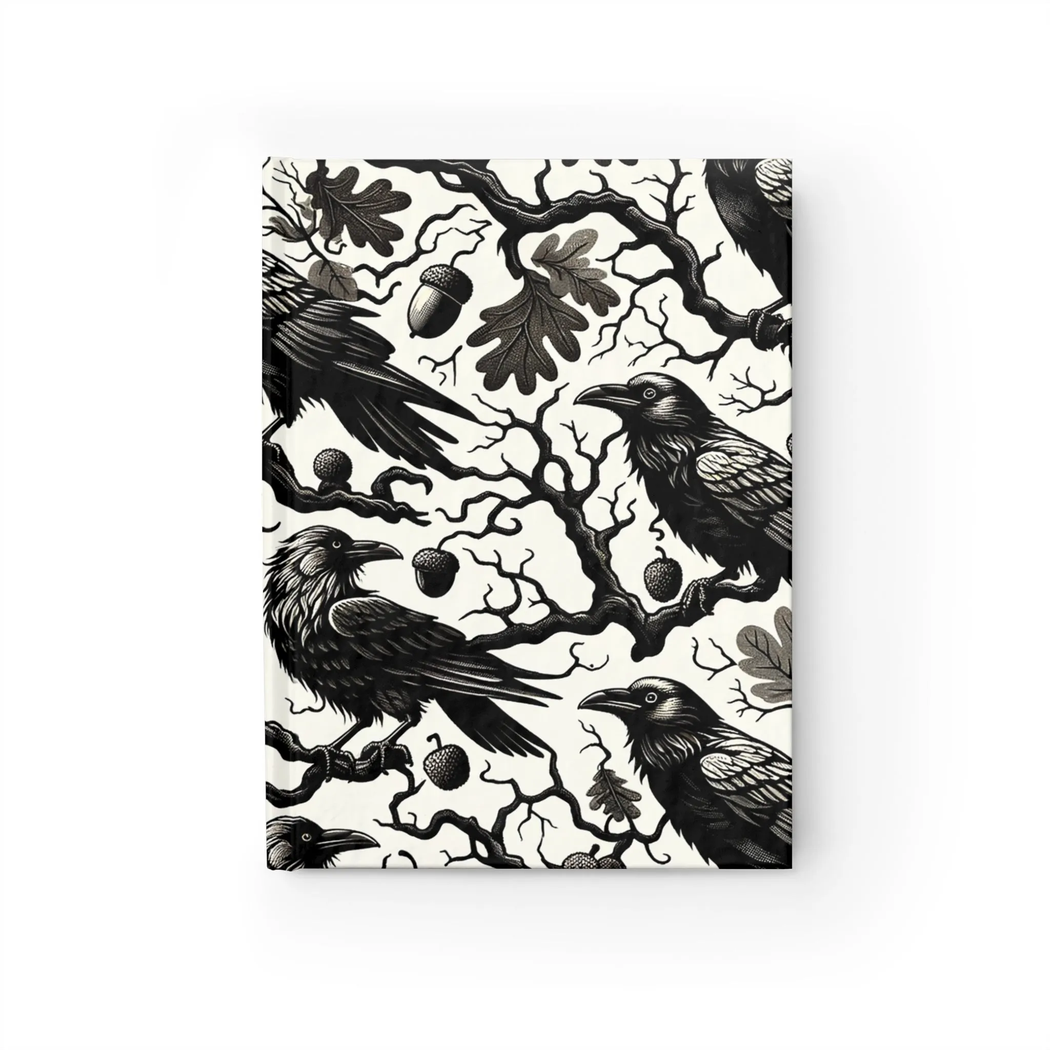 Ravens and Tree Branches Journal