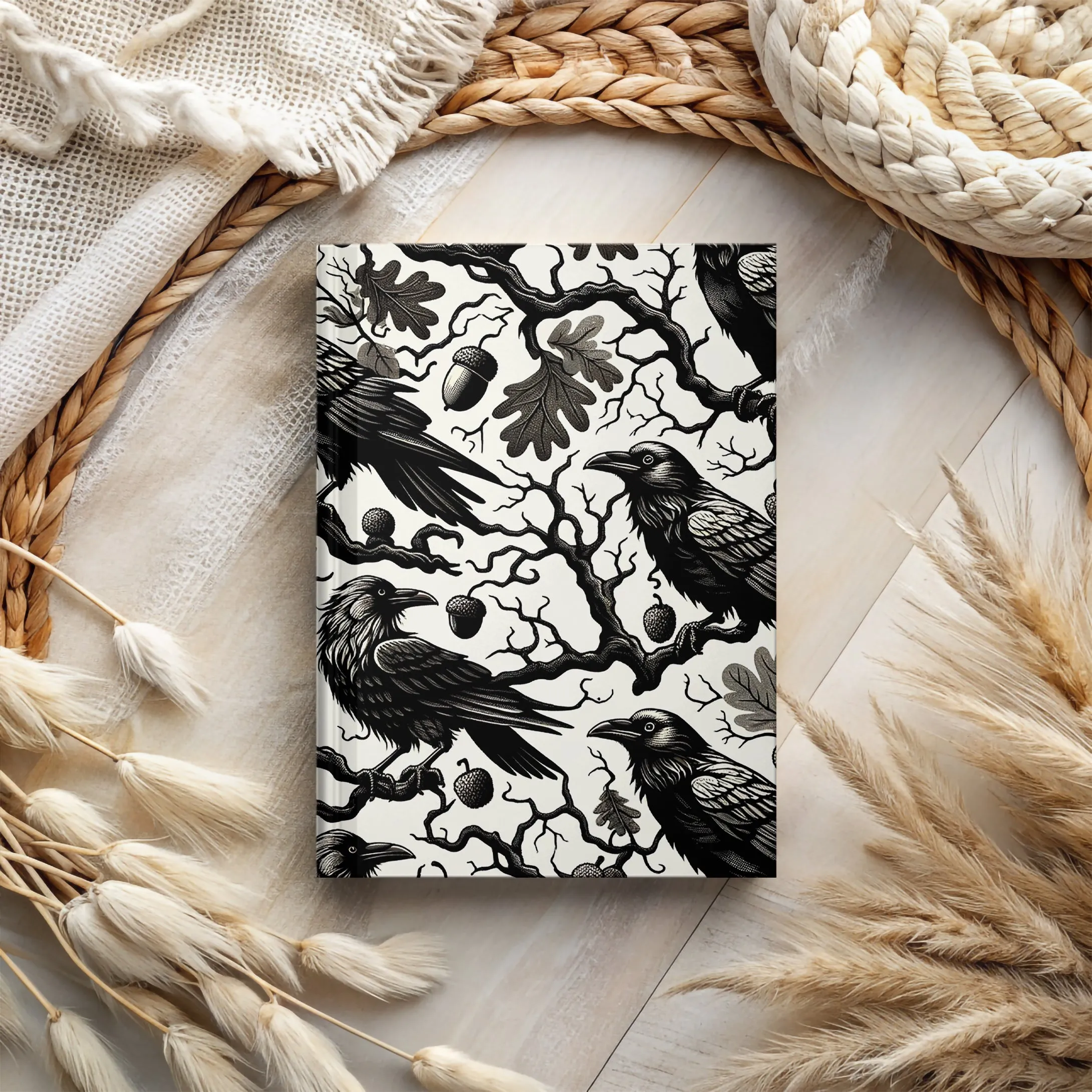 Ravens and Tree Branches Journal