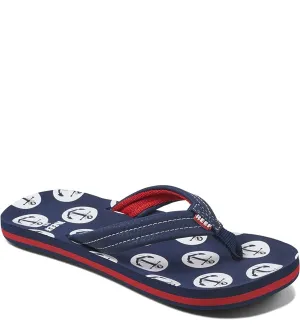 Reef Boys Ahi Flip Flops  - Anchors