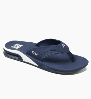 Reef Fanning Flip Flops  - Navy/White