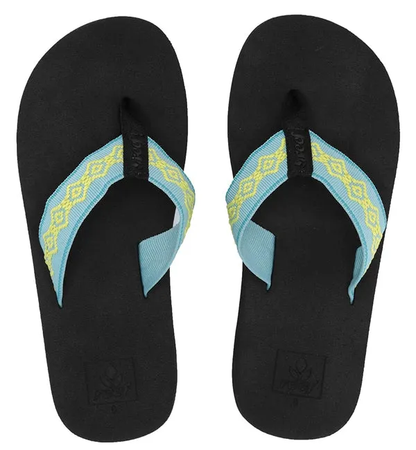 Reef Womens Sandy Flip Flops  - Aqua