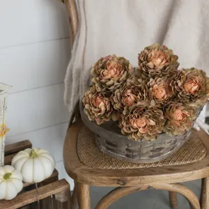 Sage Peony Spray