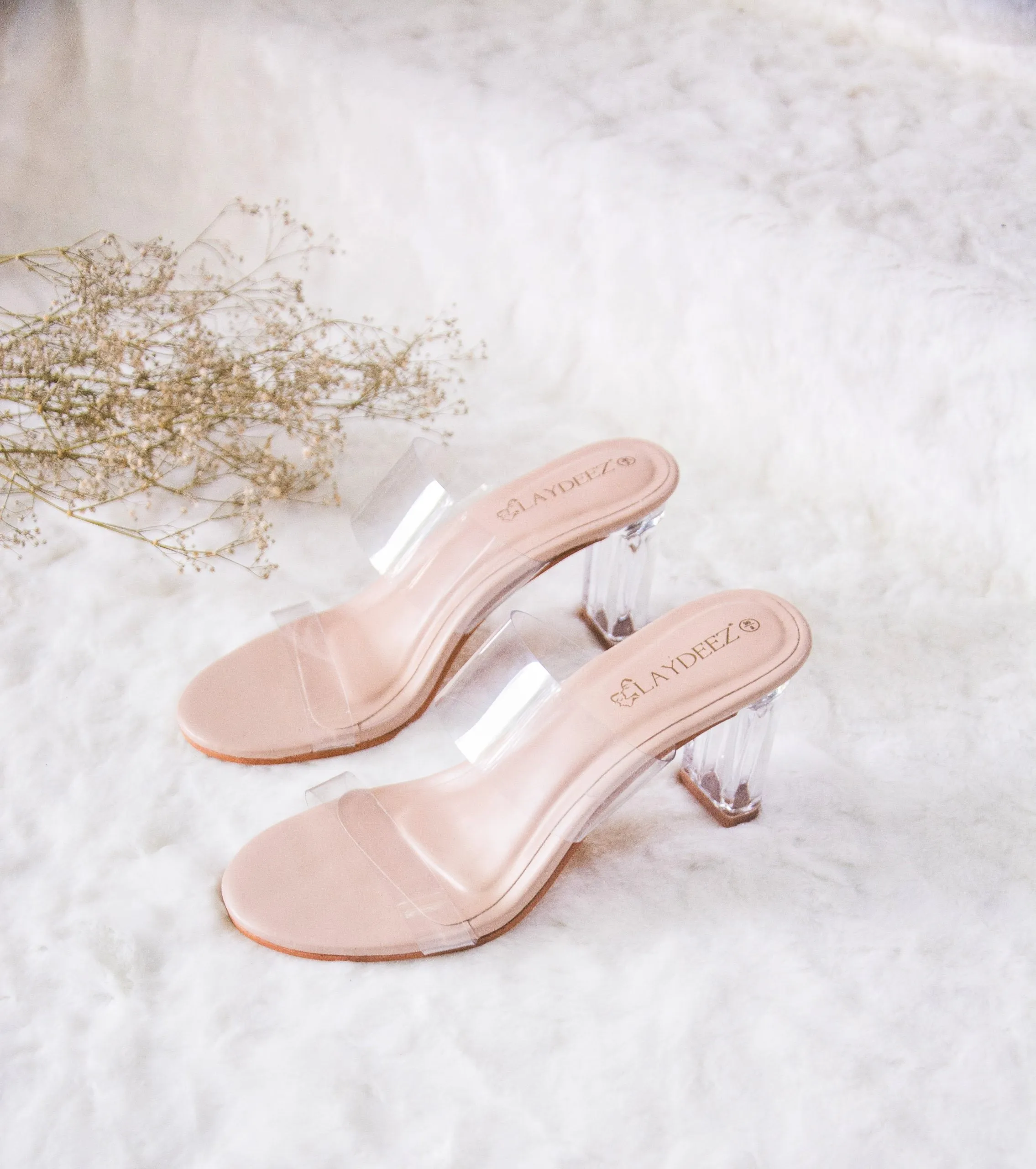Sarah Transparent Heels
