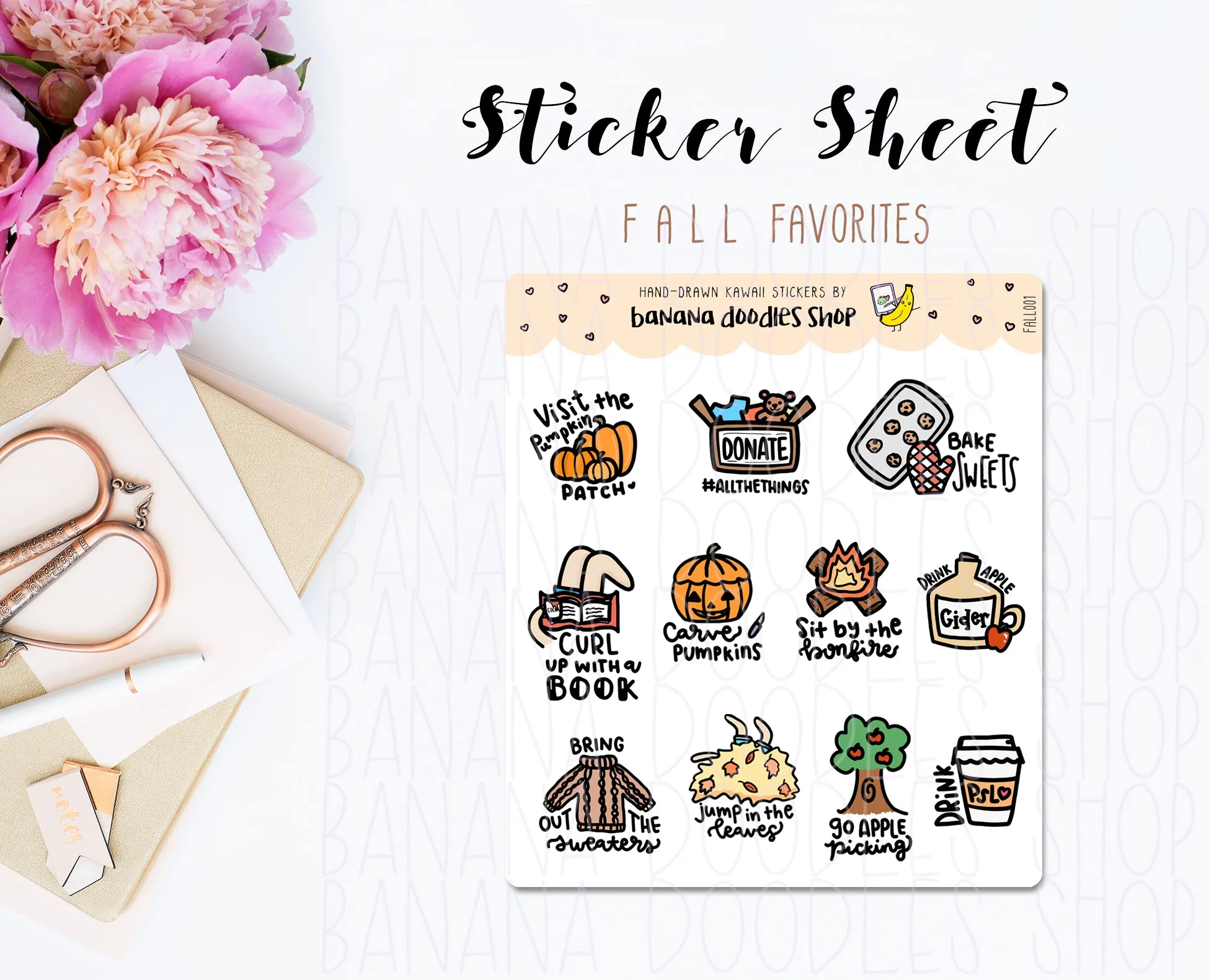 Seasonal: Fall Favorites Stickers