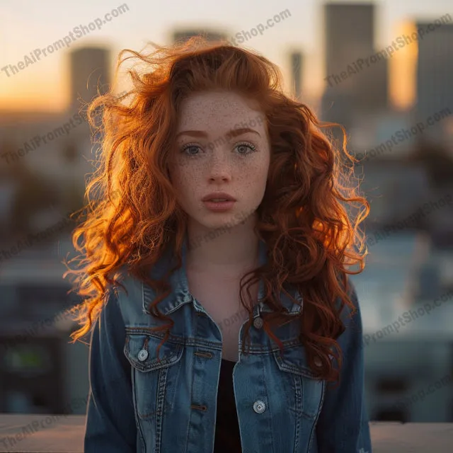 Seasonal Outdoor Portraits AI MidJourney Image Prompt, 8910