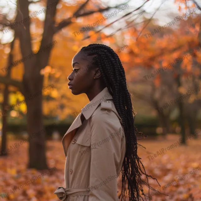 Seasonal Outdoor Portraits AI MidJourney Image Prompt, 8910