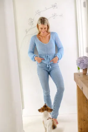 Seasonal Top in Periwinkle