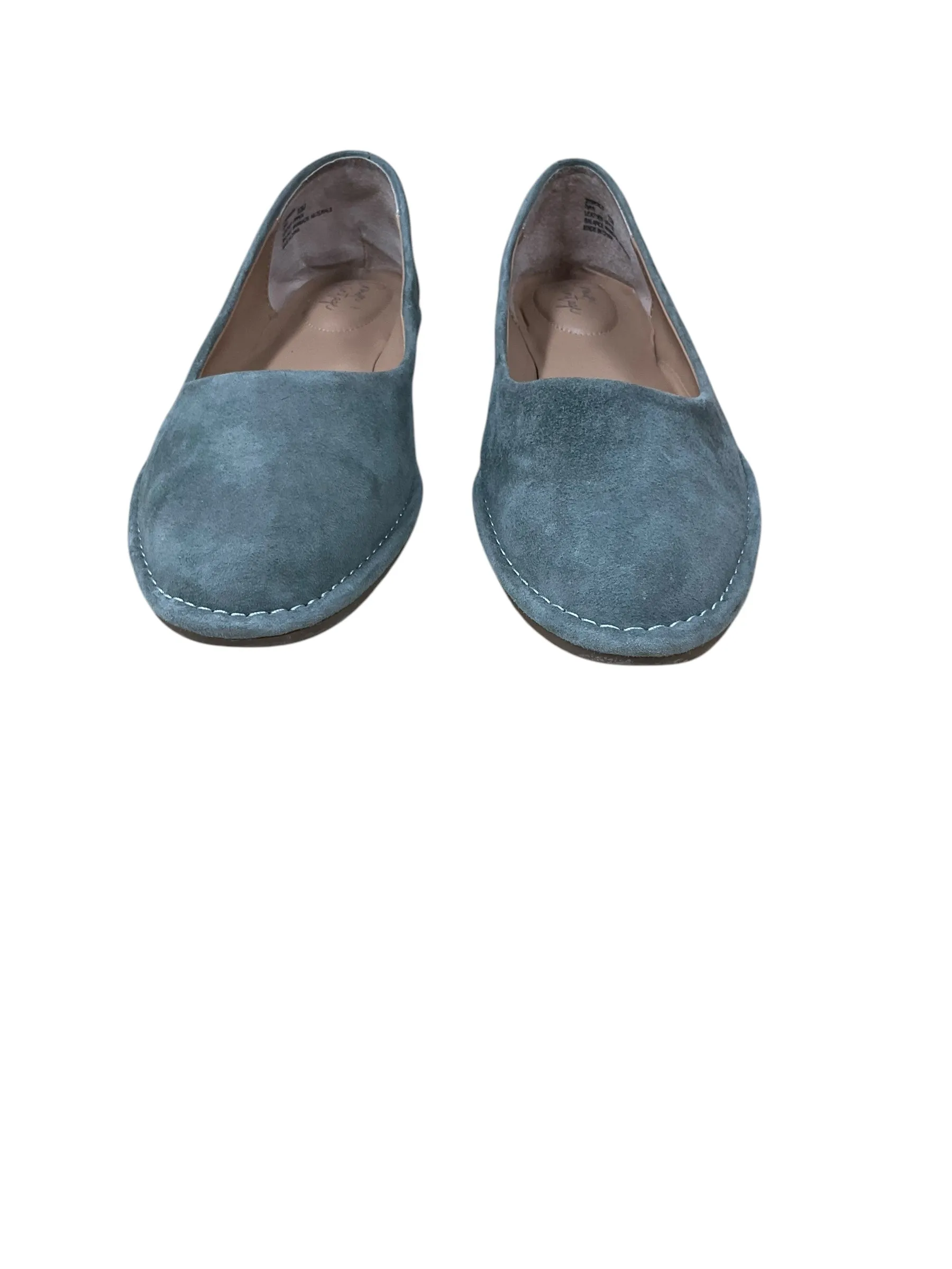 Shoes Flats By Crown Vintage In Green, Size: 10