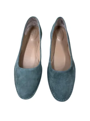 Shoes Flats By Crown Vintage In Green, Size: 10