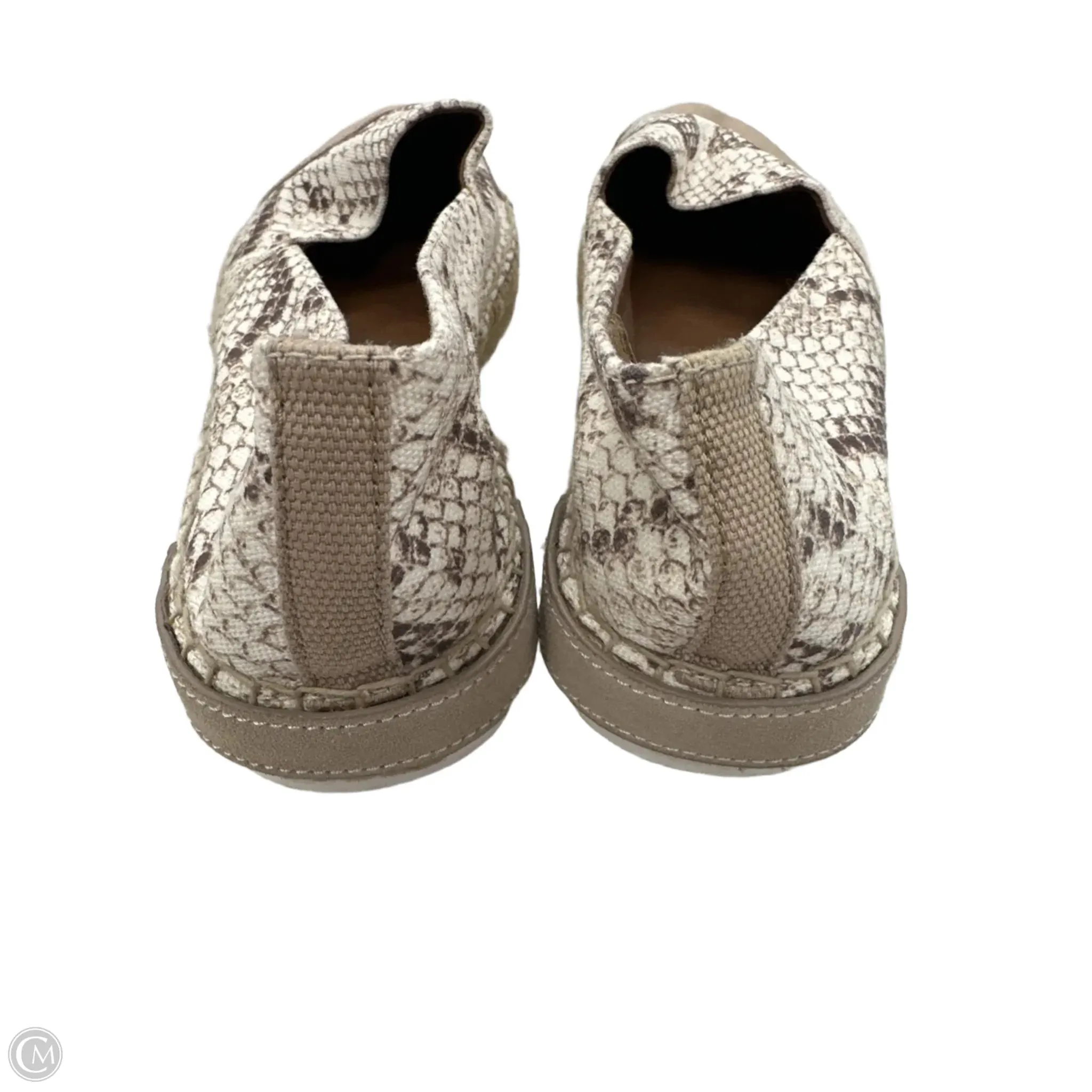 Shoes Flats By Franco Sarto In Snakeskin Print, Size: 9.5