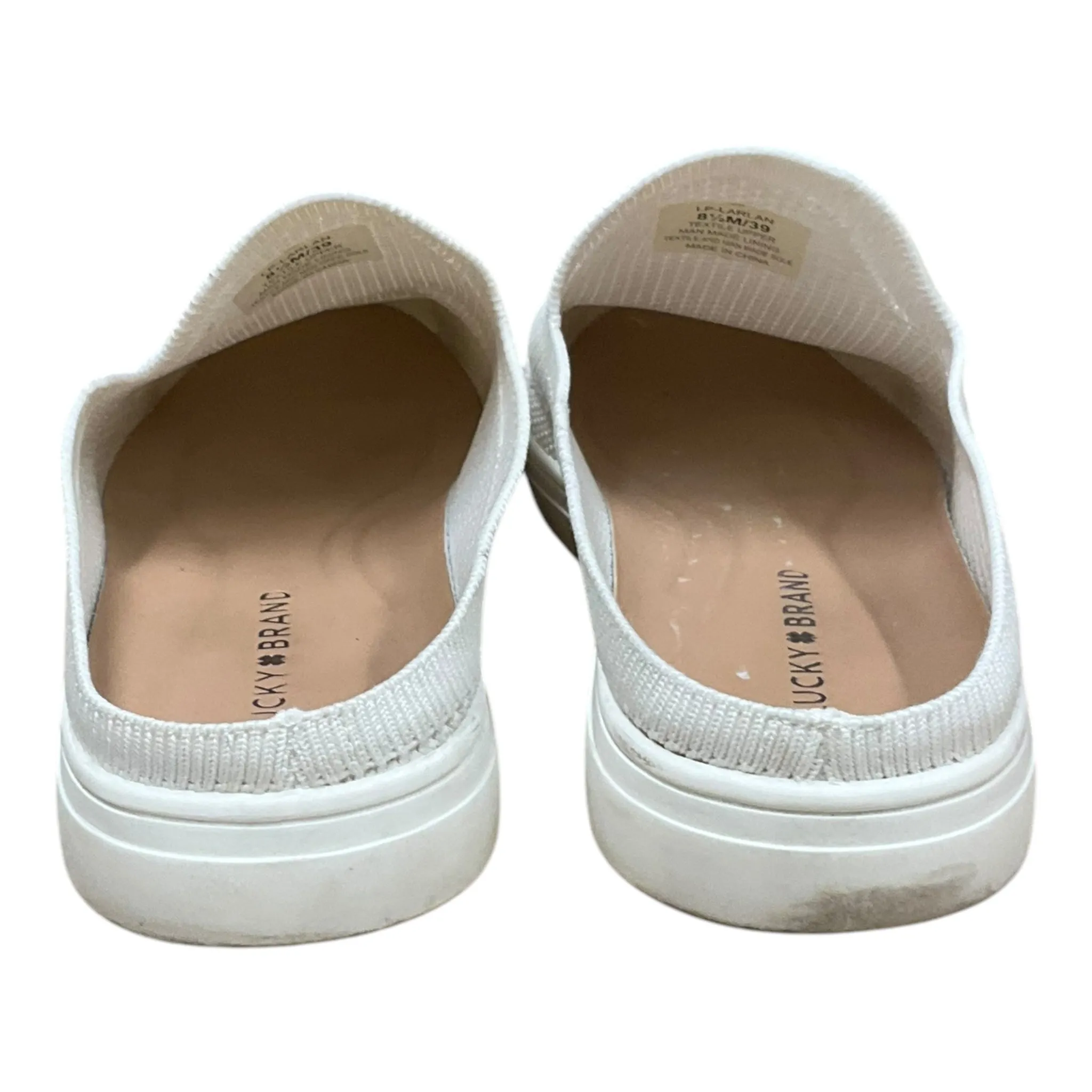 Shoes Flats By Lucky Brand In White, Size: 8.5