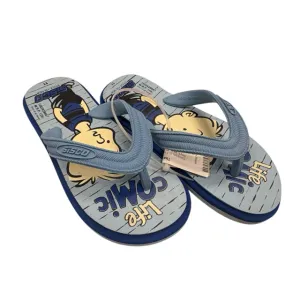 Sisco Boy's Blue Flip Flops Size 11
