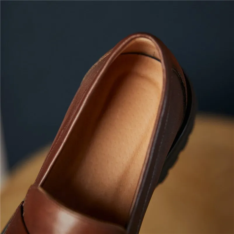 Slip On Round Toe Shoes Ladies Casual Footwear