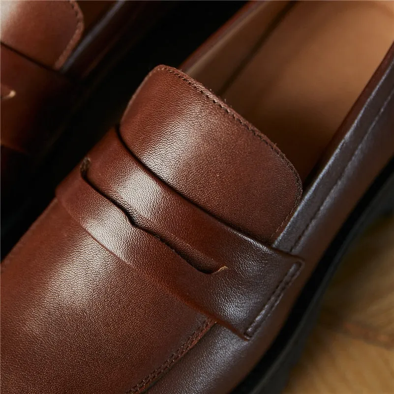 Slip On Round Toe Shoes Ladies Casual Footwear