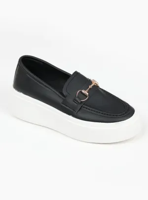 Snaffle Detail Flatform Slip-on