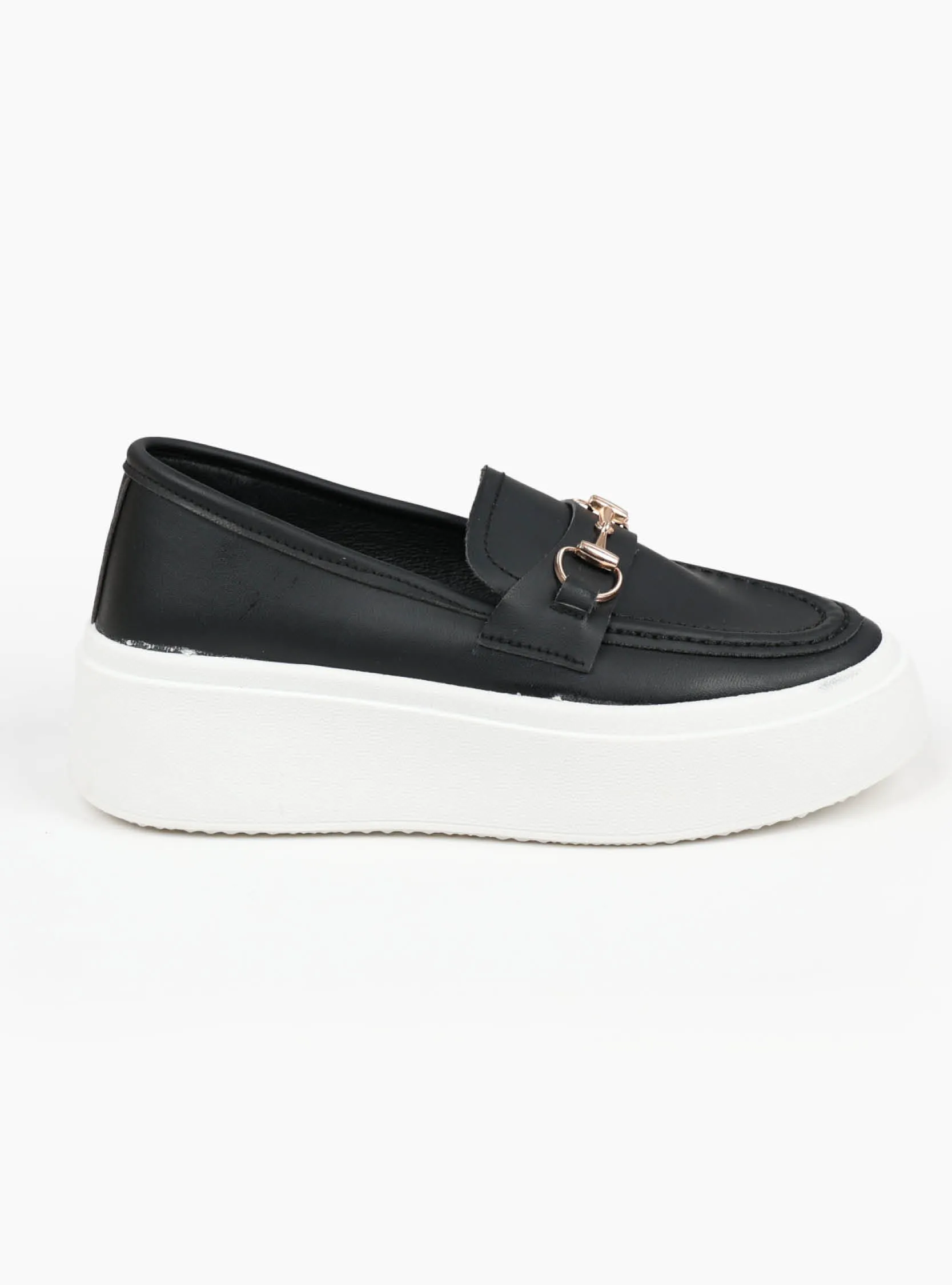 Snaffle Detail Flatform Slip-on