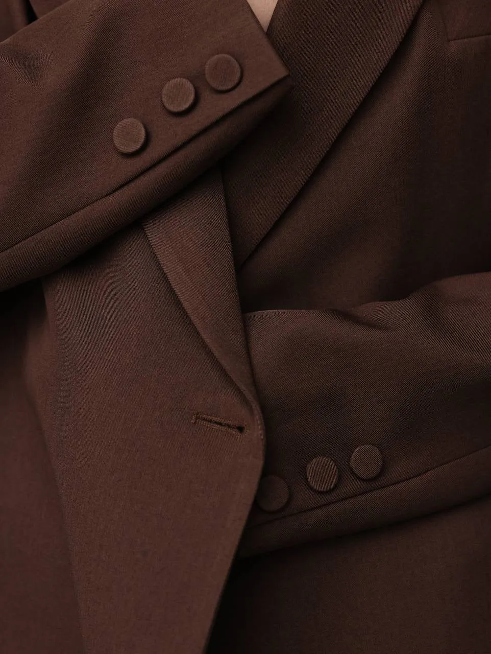 Sophisticated Brown Tailored Dress