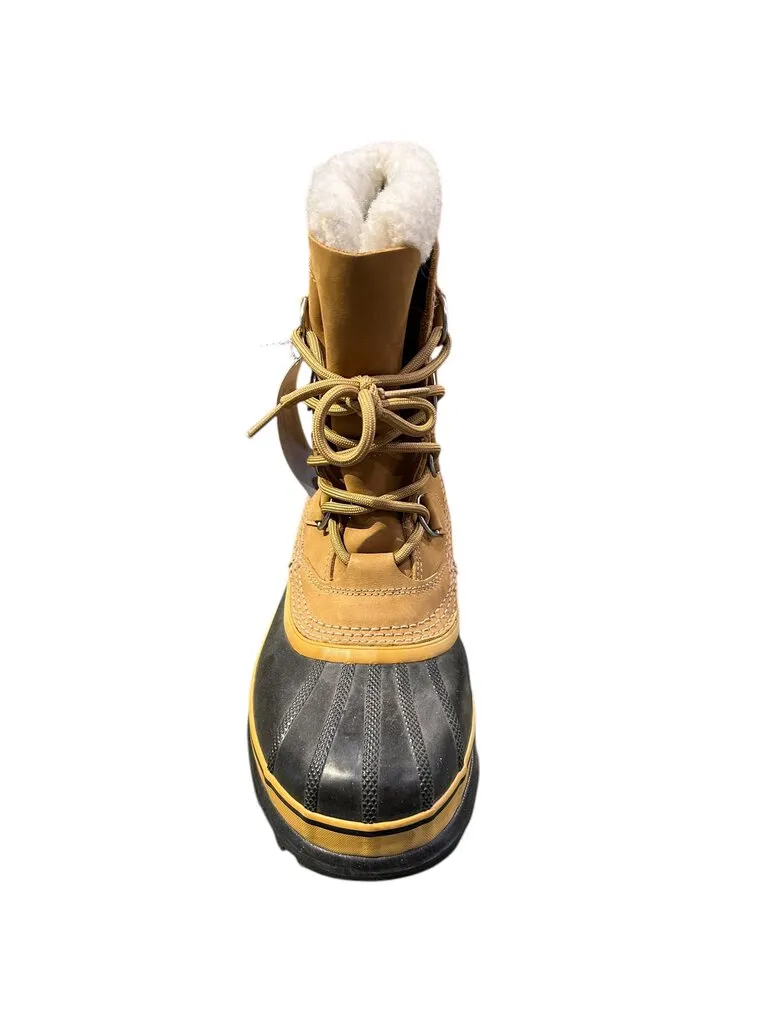 Sorel Shearling Duck boots tan 8