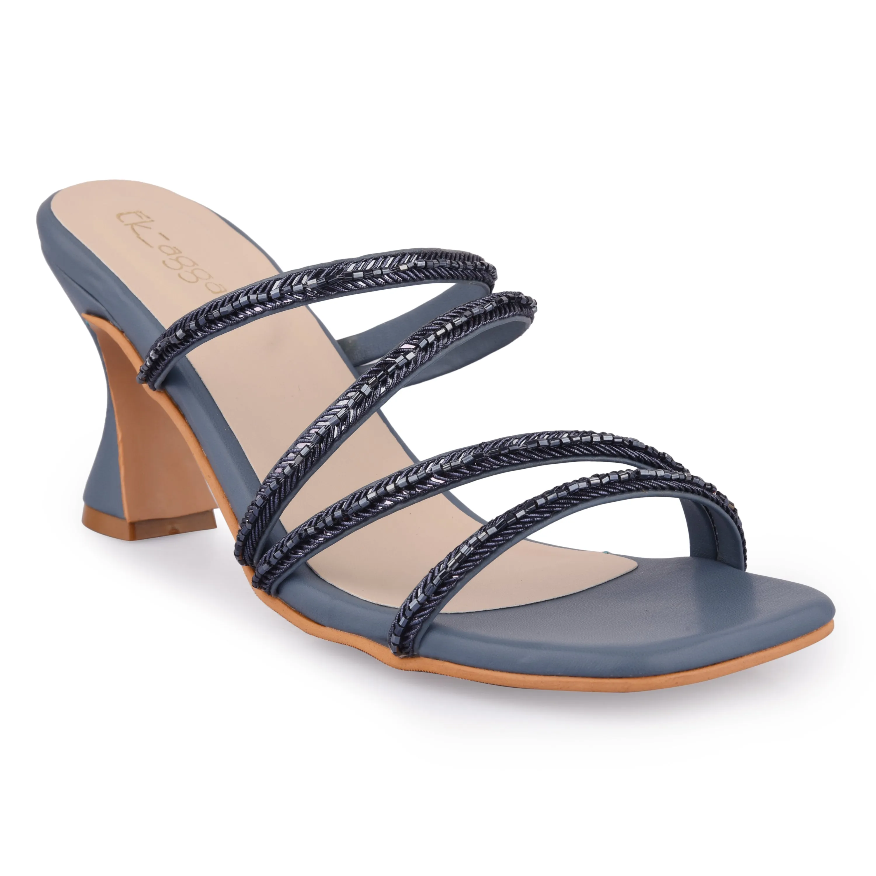 Sparkle Grey Heels