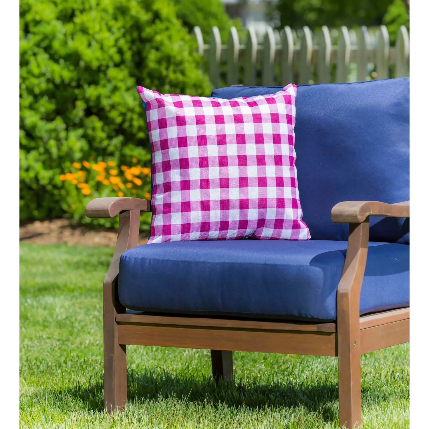Spring Geraniums Interchangeable Pillow Cover,4plc441bl