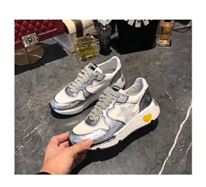 Start Sneakers Graffiti Shoes Woman Sport Zapatos De Mujer  Lace Up Running Shoes Ins Hot Distressed sneakers Retro Ladies Shoes
