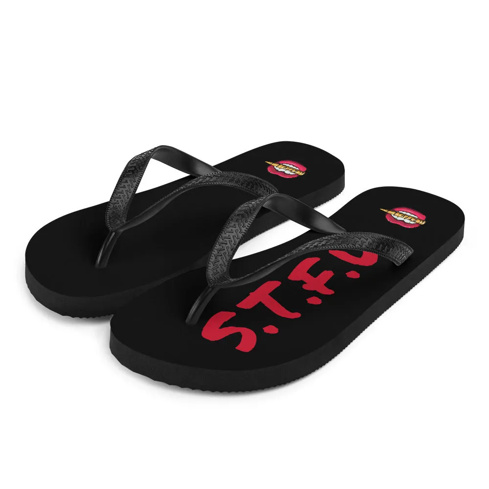 STFU Classic Logo Flip-Flops