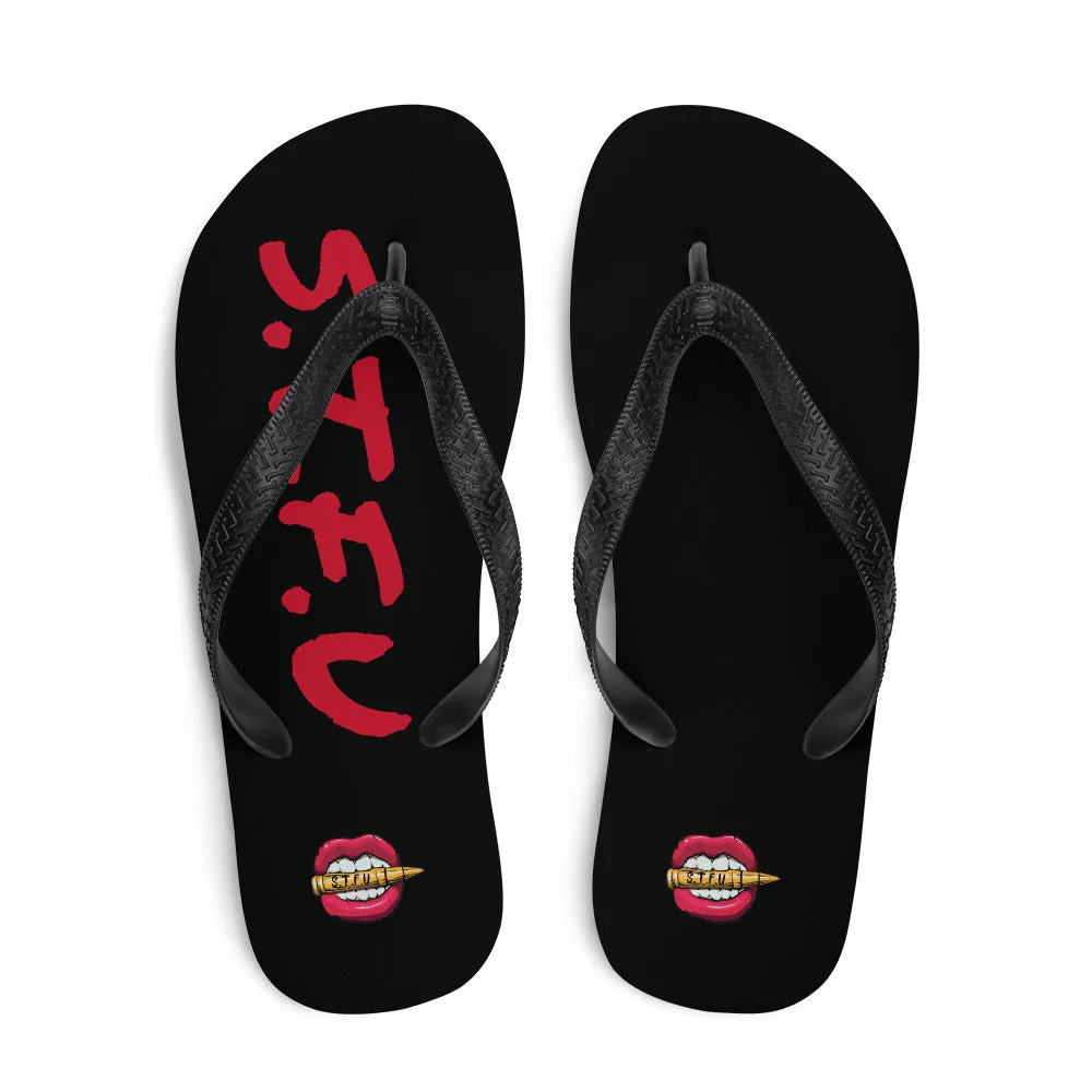 STFU Classic Logo Flip-Flops