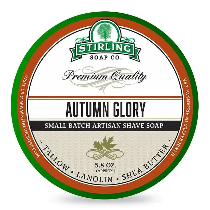 Stirling Autumn Glory Shaving Soap 118ml (5.8oz)