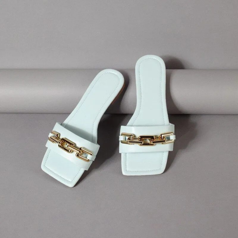 Summer Fashion Chain  Slippers
