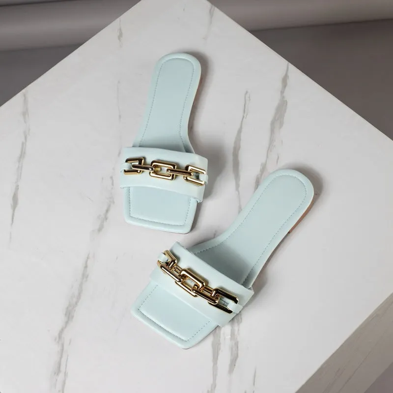 Summer Fashion Chain  Slippers