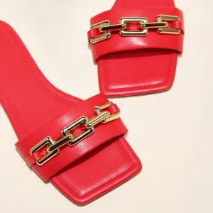 Summer Fashion Chain  Slippers