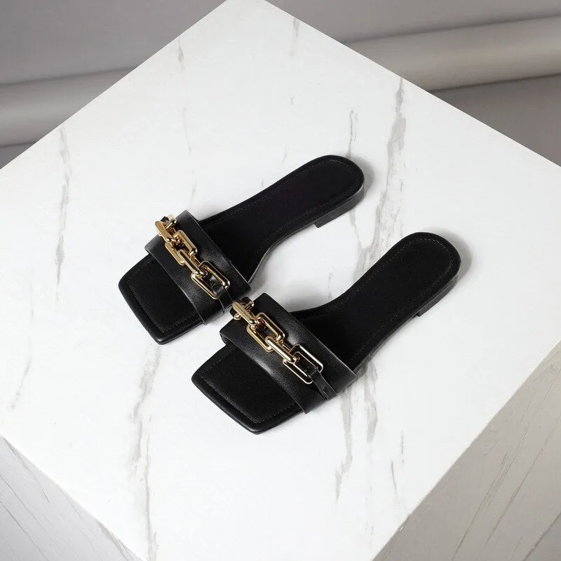 Summer Fashion Chain  Slippers