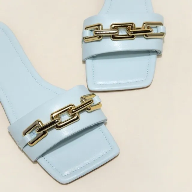 Summer Fashion Chain  Slippers