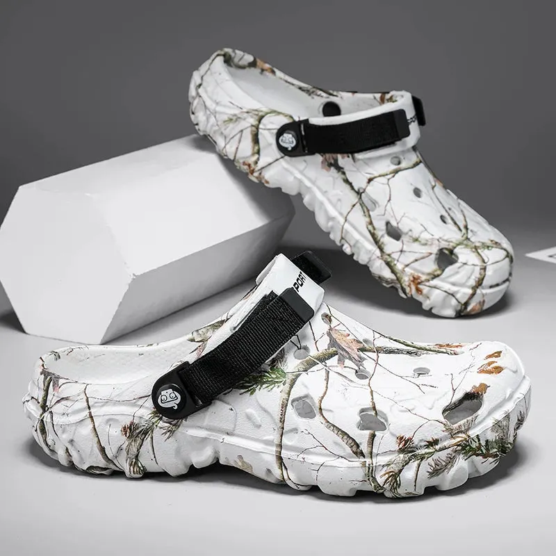 Summer Men's Sandals fishing Shoes Comfortable and Lightweight Slippers Non-Slip