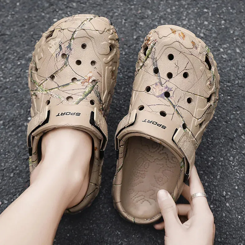 Summer Men's Sandals fishing Shoes Comfortable and Lightweight Slippers Non-Slip