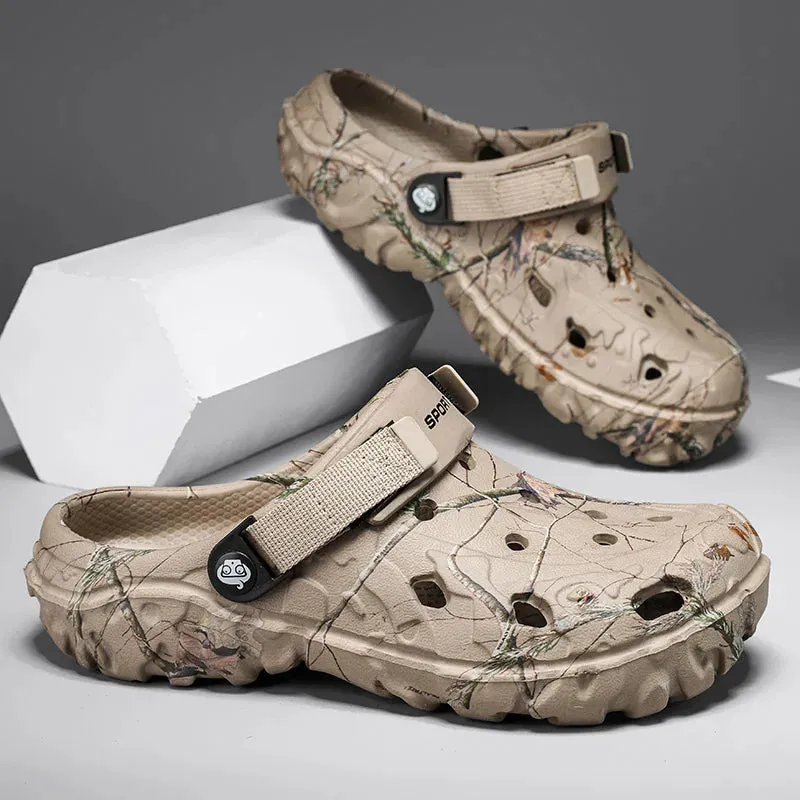 Summer Men's Sandals fishing Shoes Comfortable and Lightweight Slippers Non-Slip