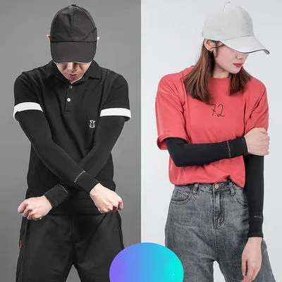 Sun and UV resistant cycling sleeves
