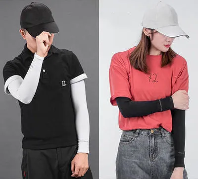 Sun and UV resistant cycling sleeves