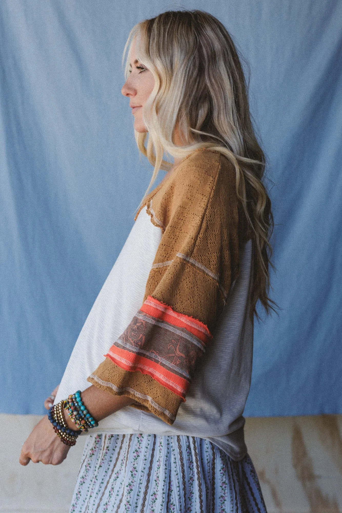 Sundrift Bell Sleeve Top - Ivory