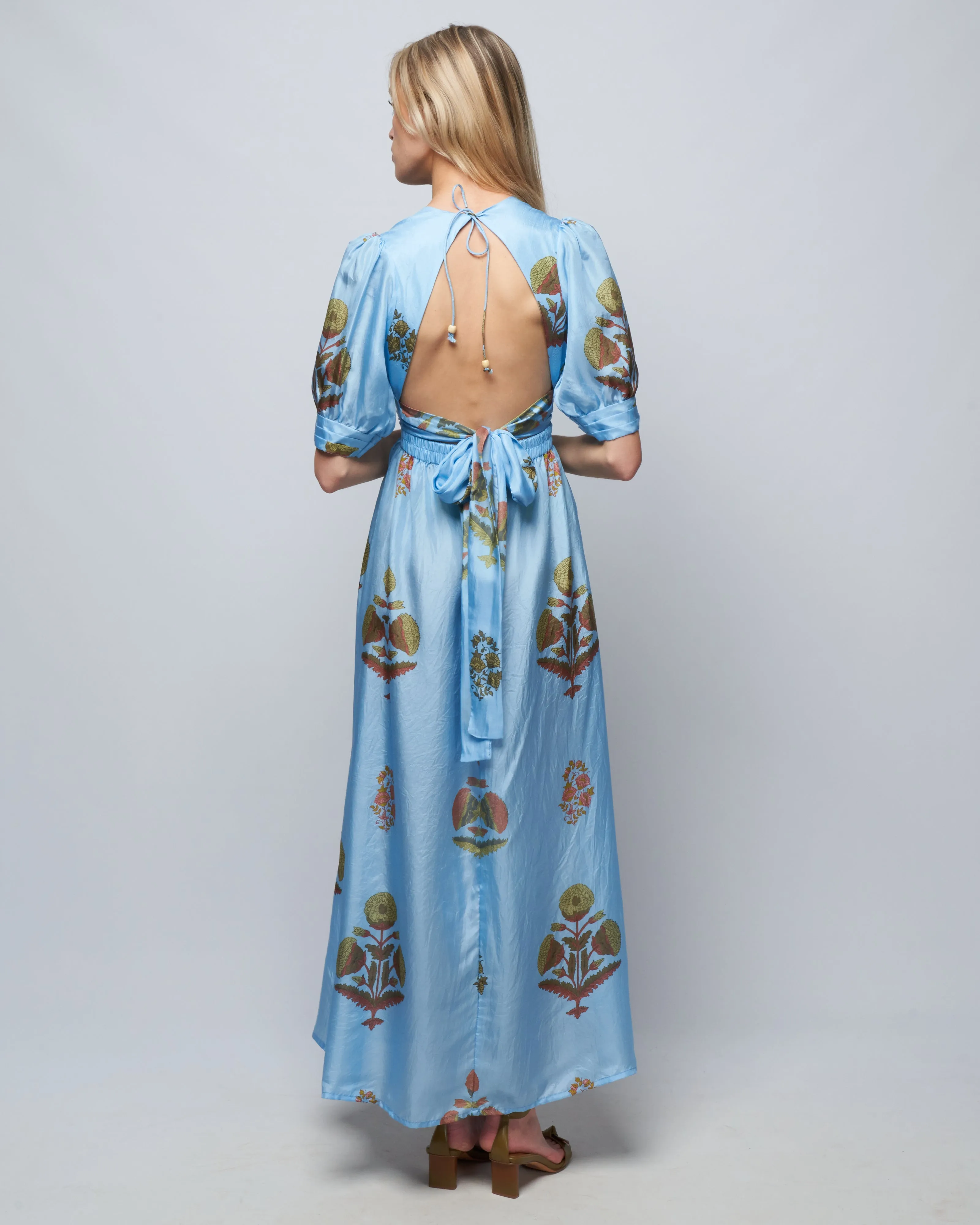 surya dress - skyscape