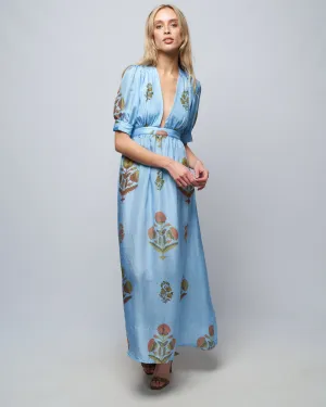 surya dress - skyscape