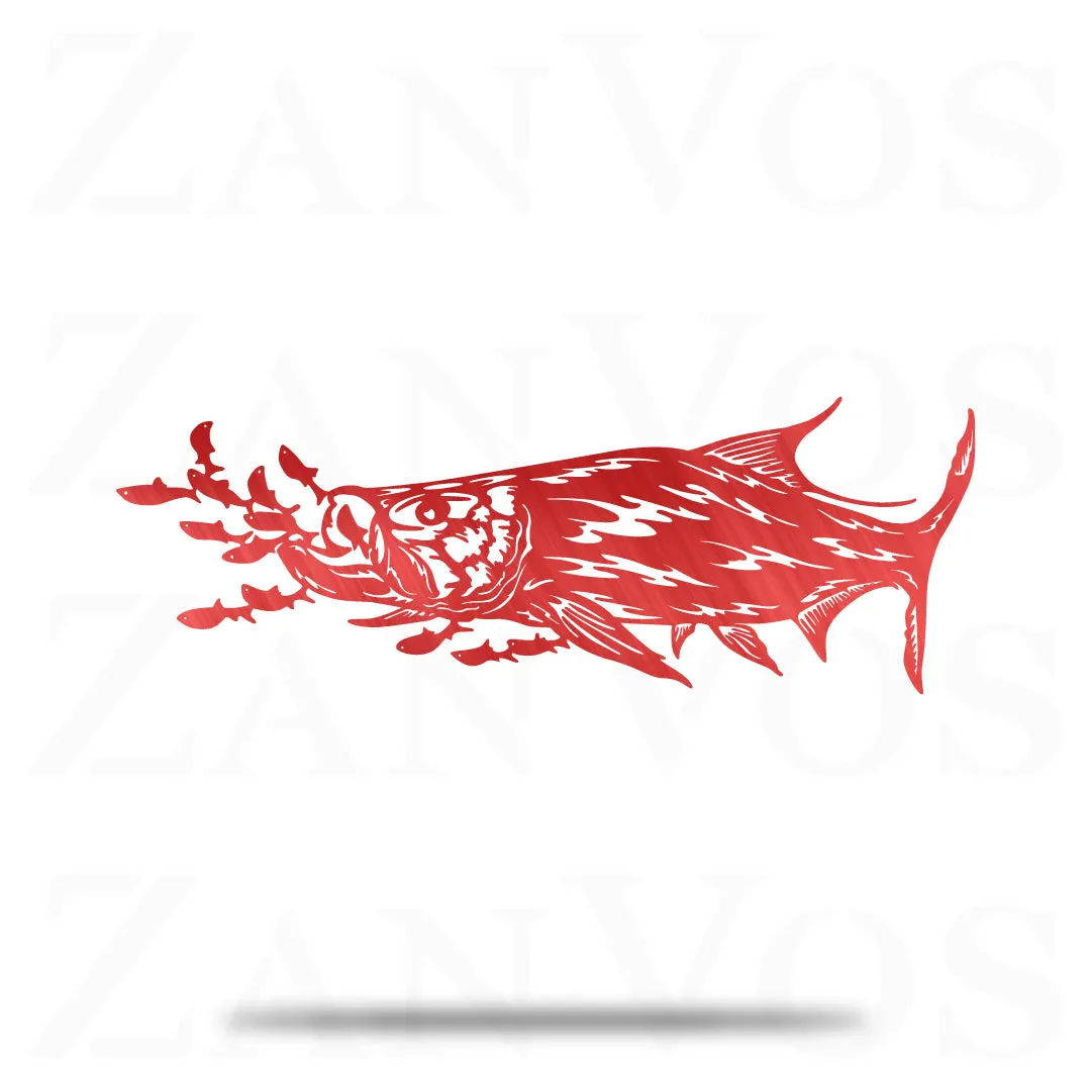 Tarpon Chasing Bait