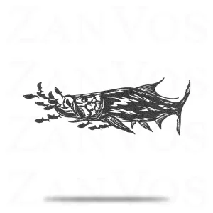 Tarpon Chasing Bait