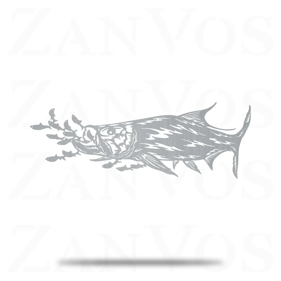 Tarpon Chasing Bait