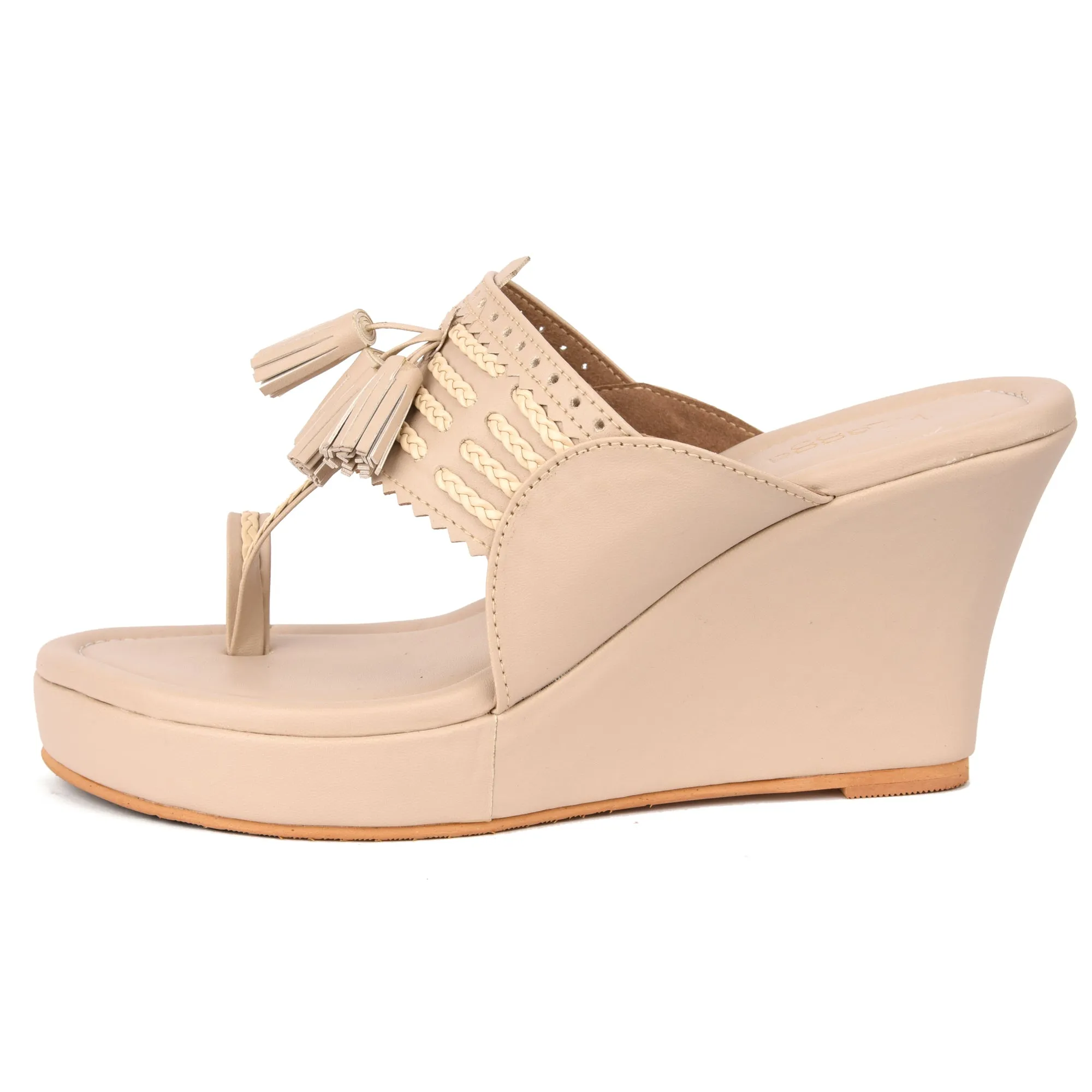 Tassel Kolhapuri Wedges