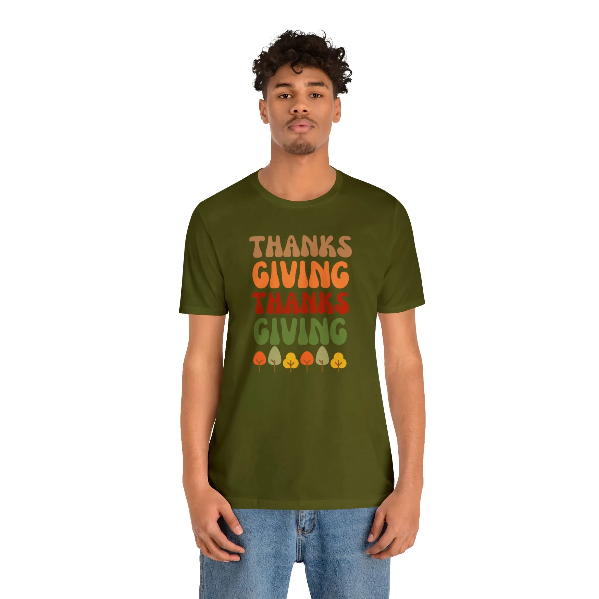 Thanksgiving Season T-Shirt, Fall T-Shirt for Women, Pumpkin Patch Tee,  Bella Canvas 3001 Unisex Shirt, Autumn Short Sleeve Tshirt