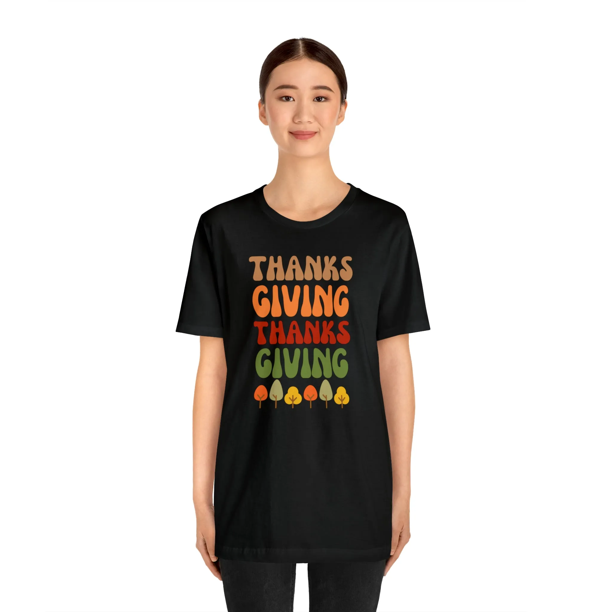 Thanksgiving Season T-Shirt, Fall T-Shirt for Women, Pumpkin Patch Tee,  Bella Canvas 3001 Unisex Shirt, Autumn Short Sleeve Tshirt