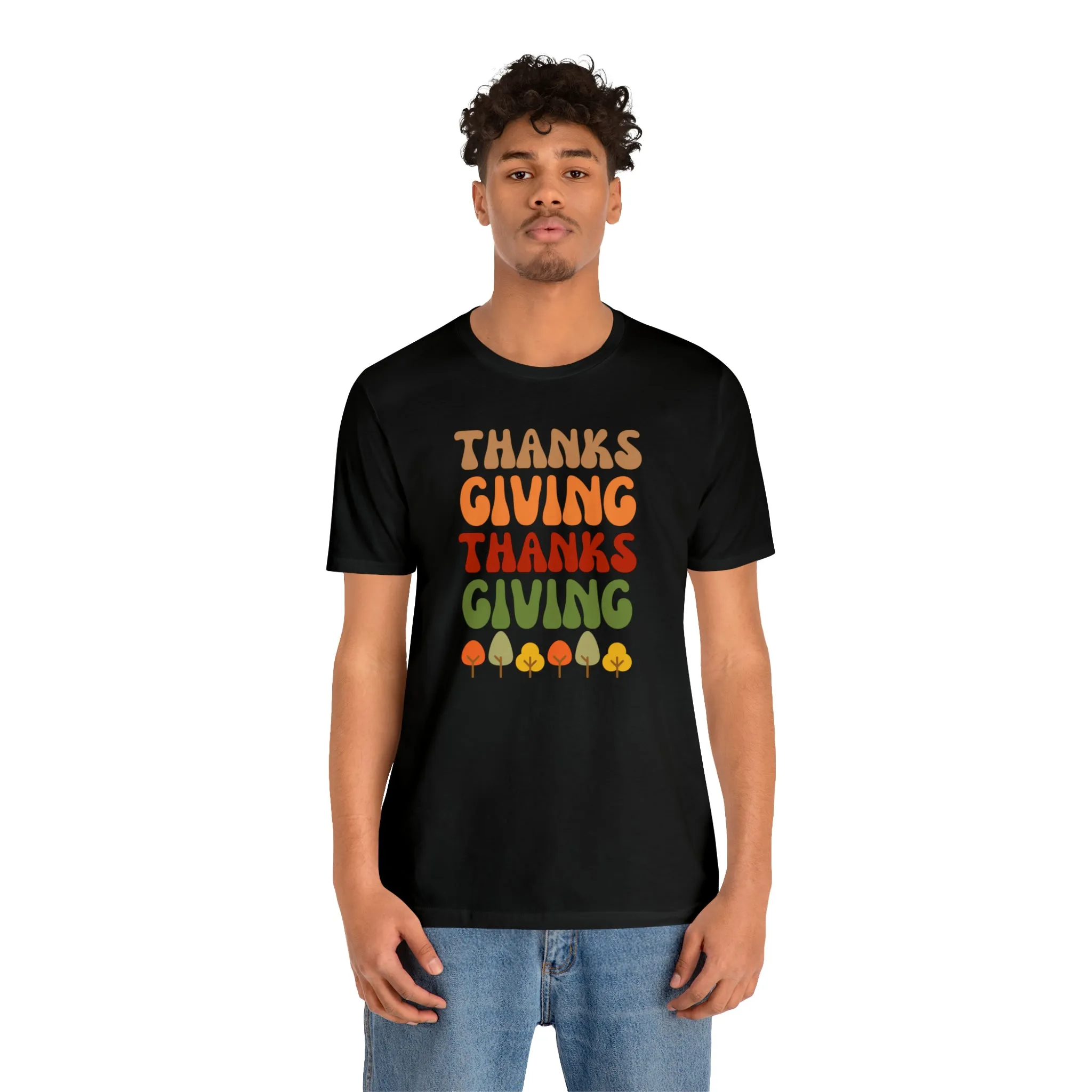 Thanksgiving Season T-Shirt, Fall T-Shirt for Women, Pumpkin Patch Tee,  Bella Canvas 3001 Unisex Shirt, Autumn Short Sleeve Tshirt