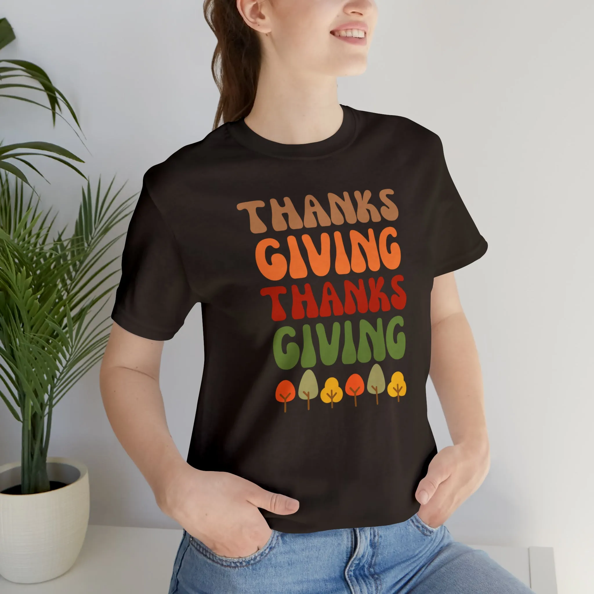 Thanksgiving Season T-Shirt, Fall T-Shirt for Women, Pumpkin Patch Tee,  Bella Canvas 3001 Unisex Shirt, Autumn Short Sleeve Tshirt