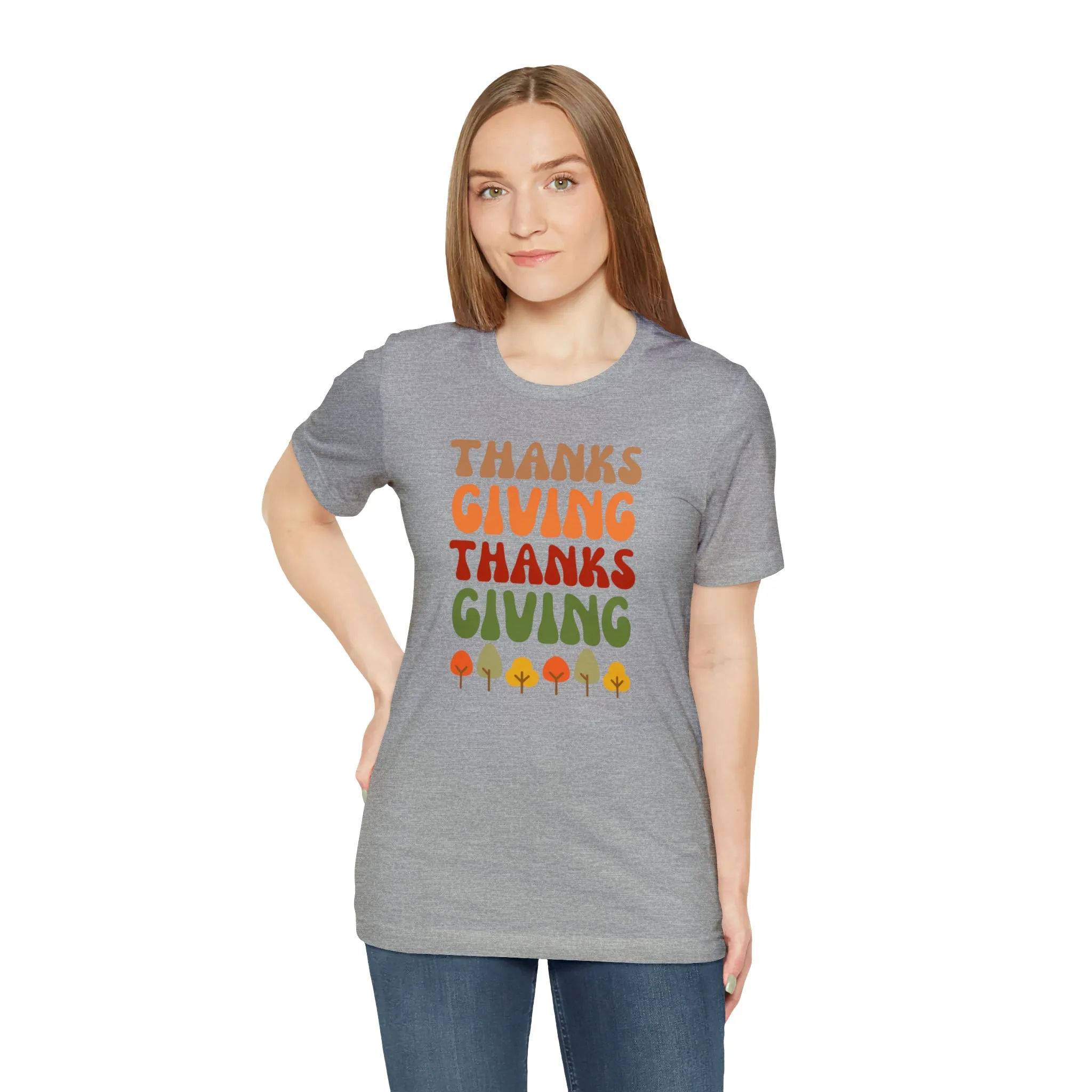 Thanksgiving Season T-Shirt, Fall T-Shirt for Women, Pumpkin Patch Tee,  Bella Canvas 3001 Unisex Shirt, Autumn Short Sleeve Tshirt